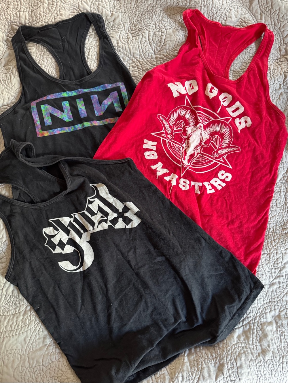 Bundle of racerback sz L women’s tops